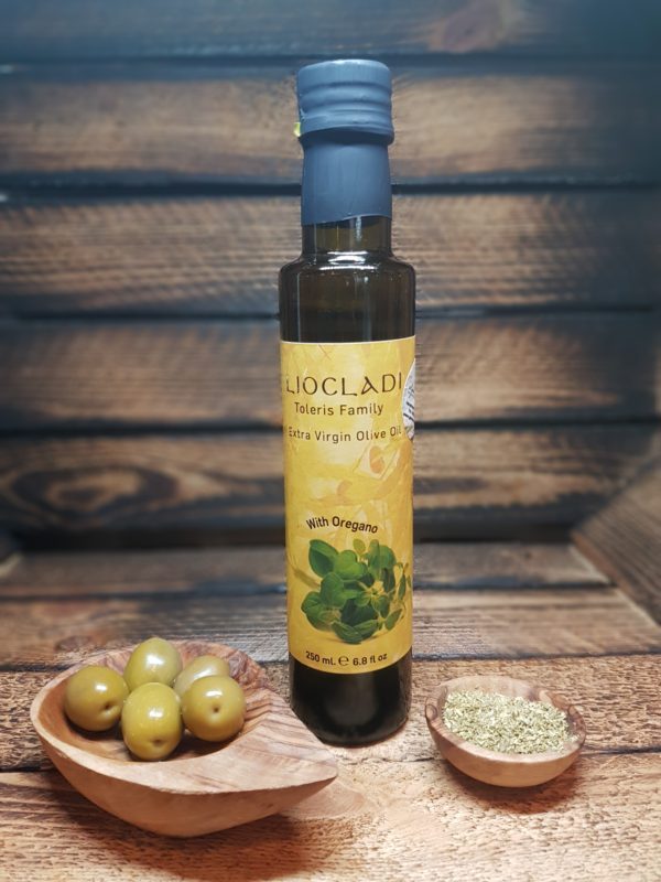 Olivenöl extra nativ mit Oregano