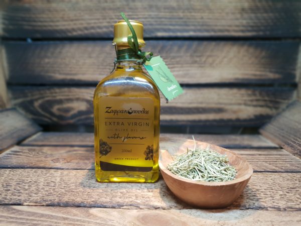 Olivenoel nativ Extra mit Rosmarin und grünem Pfeffer