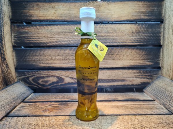 Olivenöl extra nativ mit Zitrone und Salbei