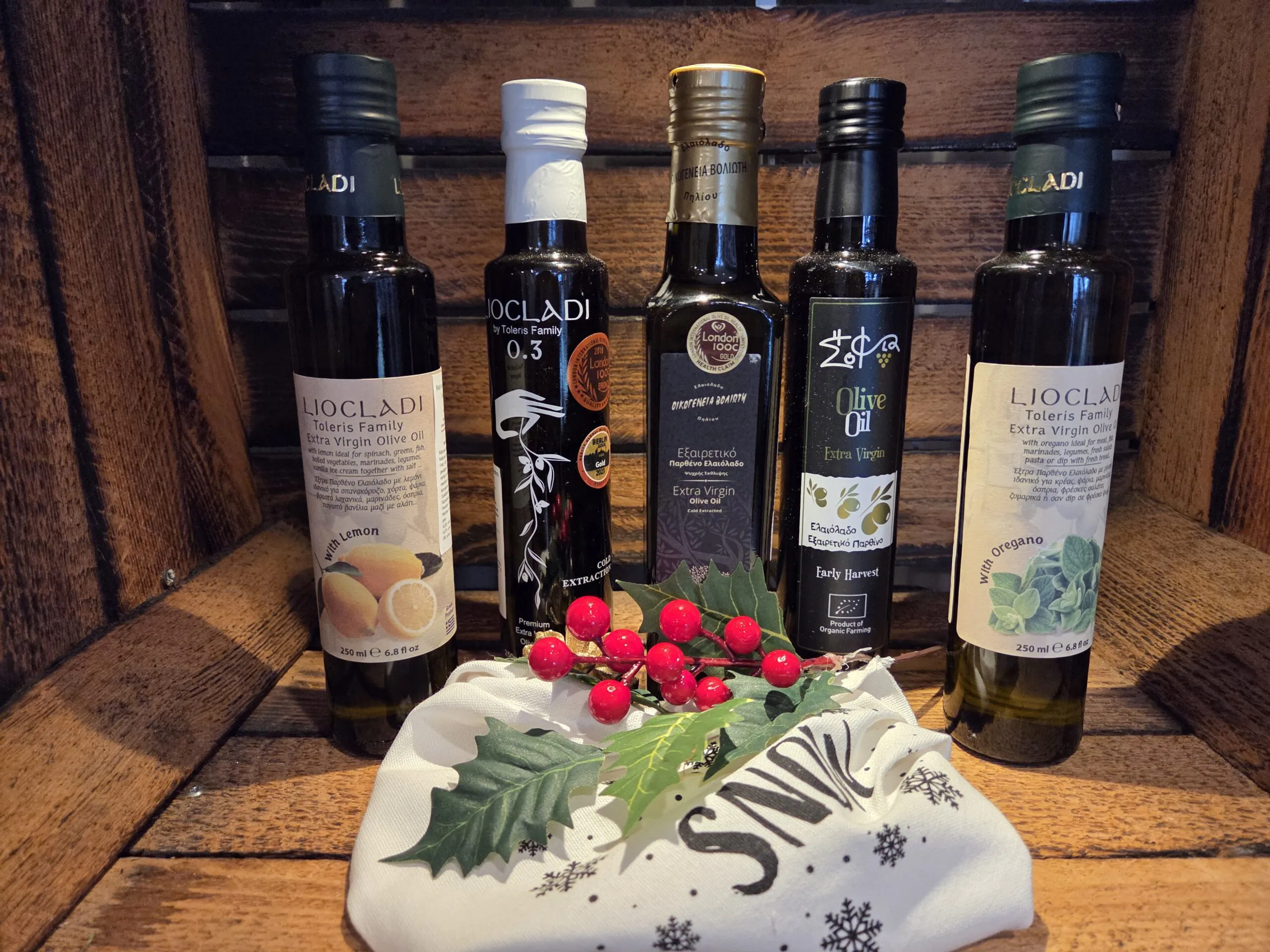 „Griechische Öl-Familie – Das Geschenkset zu den Feiertagen“